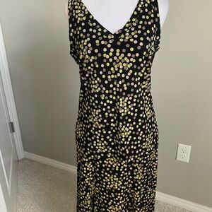 Talbots Vintage Skirt Set with Multicolor Polka Dots Tank Top and Skirt